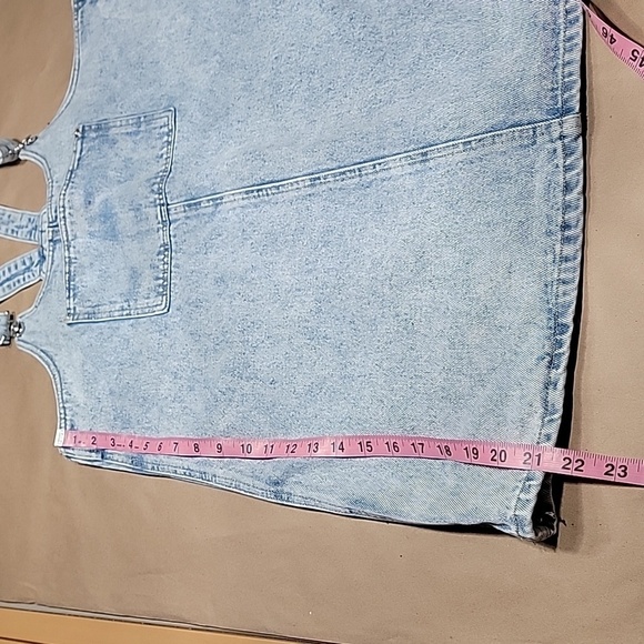 RE generation Size M Denim Overall Dress, Stone Wash, Gently Used Condition - Picture 9 of 15